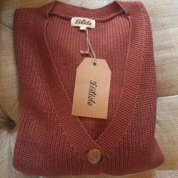 Listicle Loose Fit Buttondown Cardi - Picture 12 of 12